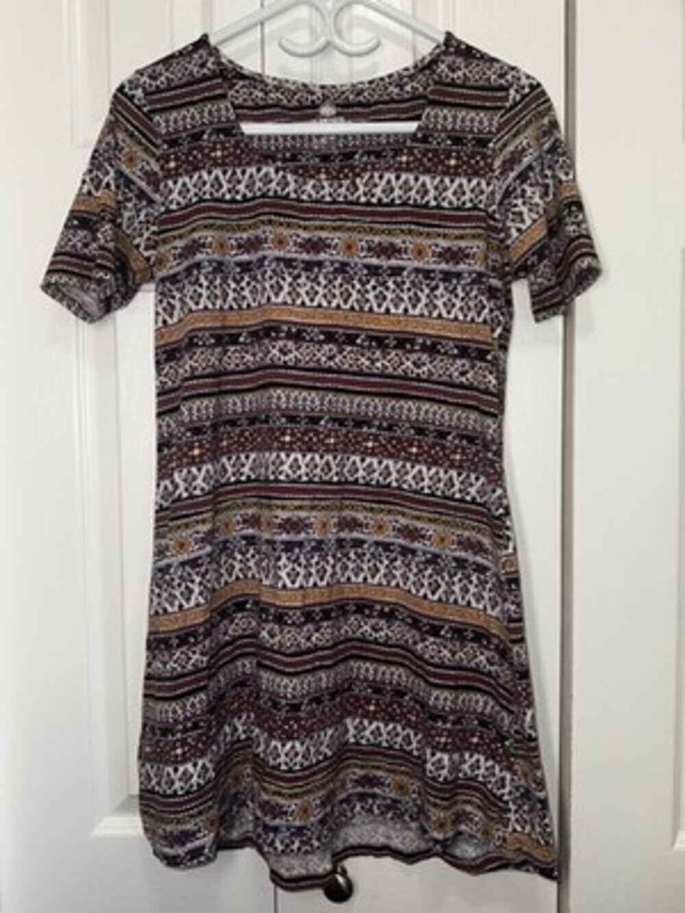 Sherpa Adventure Gear Patterned Tunic Dress Small #199